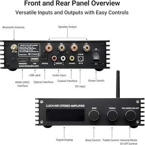 Amplificador estéreo de audio Inwa - Product Image 3