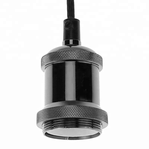 E27 đèn Ổ cắm EU Cắm dây điện với chuyển đổi đèn căn cứ vải dây điện đèn chuyển đổi cáp cho LED bóng đèn căn cứ chủ sở hữu - Product Image 2