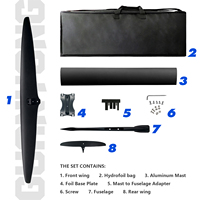 Nouvelle planche de surf hydrofoil 1401 PRO haute performance en fibre de carbone, sports nautiques, mât en carbone, foil wingfoil, planche de surf hydrofoil
