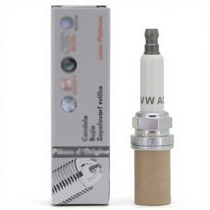 شمعة إشعال نيكل 101905611A لسيارات فولكس فاجن جولف وجيتا وباسات وأودي A4 وA6، طراز BKUR6ET FR7LDC 101 905 611 a، بثلاثة أقطاب كهربائية - Product Image 3