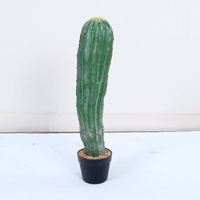 Plante de cactus artificielle en plastique, cactus synthétique pour aménagement paysager, pour décoration intérieure et extérieure, bureau, maison, plantes artificielles, plante artificielle