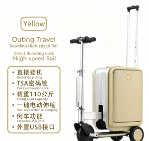 Valise Scooter Électronique Intelligente 20 Pouces, Légère et Portative, pour <span class=keywords><strong>Cabine</strong></span>, avec Fonction de Conduite - Product Image 5