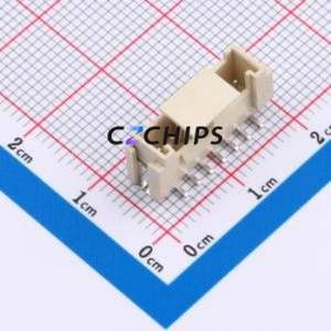 HCZZ0398-7 Wire-to-Board Pin Header SMD,P=2mm Connector ( Pin Structure: 1x7P )( Pitch: 2mm )( Mounting Type: Vertical Mount ) - Product Image 1