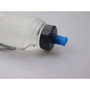 Botella de agua deportiva para correr al aire libre, de boca ancha, sin BPA, tipo soft flask, muestra gratuita. - Product Image 5