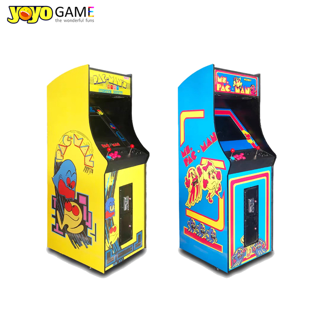 19/22-Inch Screen Arcade Game Machine Built-In Games Adults Kids 2 Player Fighting '98 Angled Display Screen Wooden Customizable