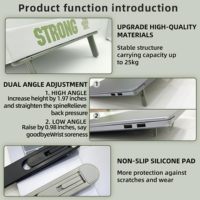Dudukan Laptop Universal untuk Semua Notebook Kompatibel dengan macbook Pro 13 15 macbook air lenovo samsung Lainnya