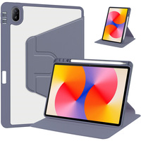 Étui de protection pour tablette avec emplacement pour stylet, rotation à 360 degrés, anti-chute, PC + cuir, plusieurs couleurs, pour Matepad SE 11 Pro 10,8 pouces