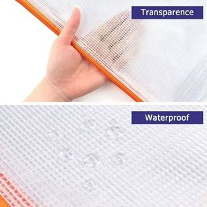 Organizador de Juguetes con Cierre de Malla, 5 Colores, Bolsa de Almacenamiento de Plástico Resistente, Portátil e Impermeable para Organizar Útiles Escolares y de Oficina - Product Image 5