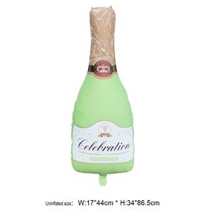 Ballon de bouteille de Champagne pastel mat Ballons de fête de Bachelorette de Champagne pour les <span class=keywords><strong>d</strong></span>écorations de fête de poule <span class=keywords><strong>d</strong></span>'amour de <span class=keywords><strong>nuit</strong></span> de filles ivres - Product Image 4