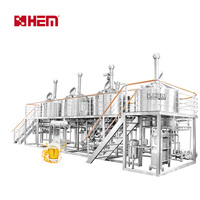 Équipement de brassage Hermann, machine de brasserie 1000L, pompe, cuve de fermentation sous pression, fabrication de bière automatique, haute pression 220V, garantie 5 ans