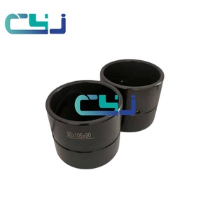 อะไหล่เครื่องจักรก่อสร้าง YN12B02102P1 บูชชิ่ง ขนาดเส้นผ่านศูนย์กลางภายใน 70 มม. เส้นผ่านศูนย์กลางภายนอก 85 มม. ความยาว 69 มม. สำหรับรถขุด Sk200-8 Zax200 R215 บูชชิ่งพิน - Product Image 2