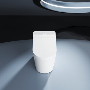 <span class=keywords><strong>WC</strong></span> intelligent U8 Standard sans limitation de pression d'eau, chasse d'eau par commande au pied, lumière d'ambiance, séchoir à air chaud, bidet domestique - Product Image 2