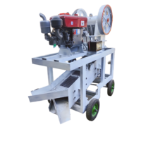Hochproduktiver AC-Motor-Backenbrecher für den Bergbau mit 20-160 t/h Kapazität