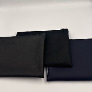 Di qualità superiore AUNDE ITALIA S.P.A. Pochette L-2 25x18.5x0.5cm nero blu borsa con cerniera esterna/tasche interne personalizzate - Product Image 6