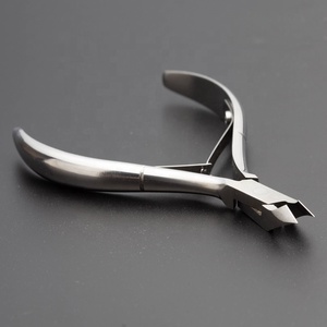 6.5mm Cutting Mouth Silver Jaw 16 Professional Manicure <strong>Cutter</strong> Clipper <strong>Cutticle</strong> Tweezers Nail Cuticle Nipper Stainless Steel - Product Image 5