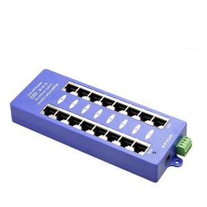 Sécurité 802.3af 8 ports Gigabit PoE injecteur panneau passif réseau PoE injecteur pour MikroTik <span class=keywords><strong>Ubiquiti</strong></span> 24V <span class=keywords><strong>48V</strong></span> - Product Image 2