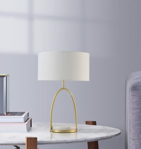 <span class=keywords><strong>Lampe</strong></span> de table en marbre post-moderne <span class=keywords><strong>Simig</strong></span> Lighting avec alimentation DC/AC et base E26 pour chambre à coucher, chevet, salon, bureau - Product Image 2