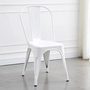 Sedia da Pranzo in Ferro Stile Industriale Europeo Creativo, Sedia <span class=keywords><strong>Vintage</strong></span> in Metallo per il Tempo Libero, <span class=keywords><strong>Acquisto</strong></span> all'Ingrosso - Product Image 4