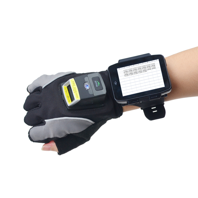 Wireless for USB Wearable QR Code Reader High Productivity Cost Saving Portable Rugged Zebra 2D Barcode Scanner IP65 Rated