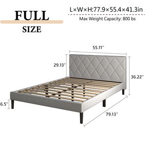 <span class=keywords><strong>Lit</strong></span> en <span class=keywords><strong>bois</strong></span> pour chambre d'enfant, cadre <span class=keywords><strong>de</strong></span> <span class=keywords><strong>lit</strong></span> confortable avec tête <span class=keywords><strong>de</strong></span> <span class=keywords><strong>lit</strong></span> en tissu - Product Image 5