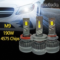 Sistema de iluminación automática H7 H11 H4 9005 Hb3 LED Faros delanteros personalizados Bombilla 9006 Faro de autobús Iluminación Led para vehículos Coches Faro LED