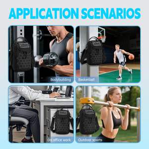 Petit sac de sport magnétique pour hommes et femmes avec aimants puissants, porte-bouteille d'eau magnétique multi-tailles pour le sport et les voyages - Product Image 6