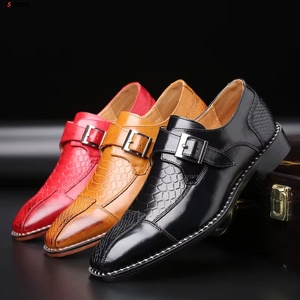 Zapatos Oxford para Hombre, Formales de Negocios, de Cuero, Cómodos para Caminar, con Suela Suave, para Trabajo, Casual, Boda - Product Image 1