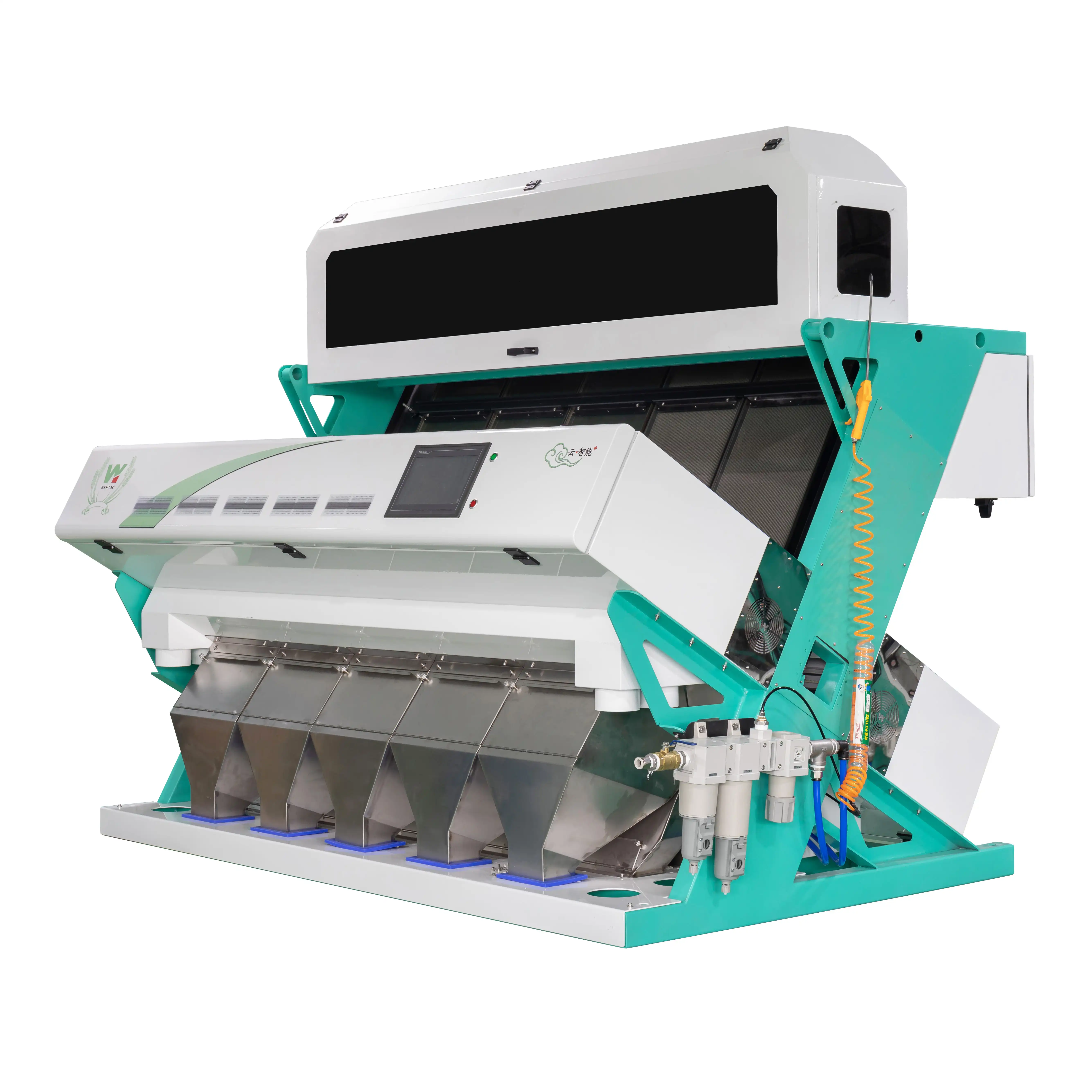 Intelligent Color Sorter Multifunction color sorter/grain/beans/seeds/plastic sorter with CCD camera and 320 channels