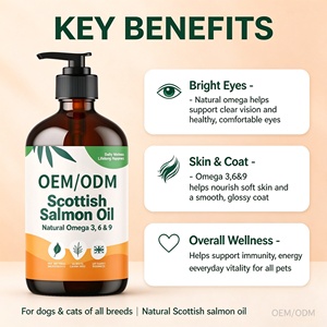 Digestive Prebiotic Probiotic Salmon Flavor Powder <strong>for</strong> <strong>Dogs</strong> Cats OEM/ODM Fast Absorption Immune Support Gut Health Eye Care - Product Image 3
