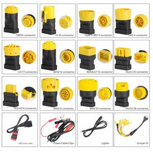 เครื่องมือวินิจฉัยรถบรรทุกสำหรับงานหนักรุ่นล่าสุด X431 V + SmartLink HD สำหรับรถบรรทุก12V 24V - Product Image 5