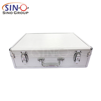 SINO T10 boîte à outils plastique Film d'emballage de voiture ensemble d'outils avec raclette couteau grattoir pistolet thermique vinyle CN;GUA