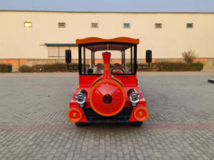 Autobuses Eléctricos <span class=keywords><strong>de</strong></span> Dibujos Animados Renqi para Visitas Turísticas a Lugares Escénicos, Personalizables, con Batería, Fabricados en Shandong, Populares entre los Niños - Product Image 2