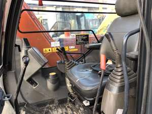 Miniexcavadora usada japonesa Hitachi Zx60 de alta calidad, barata y buena, maquinaria usada de movimiento de tierras sobre orugas - Product Image 6