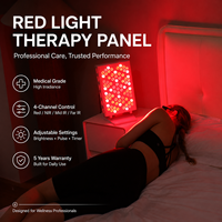 Panneau de luminothérapie LED à 8 longueurs d'onde, 395W, 630-1060nm, haute puissance, pour la photobiomodulation et la récupération sportive (vente en gros)