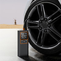Inflador de neumáticos eléctrico de 6000mAh, compresor de aire Digital portátil de 10.3bar/150psi con manómetro para Bola de bicicleta de coche