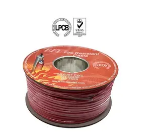 low smoke emissions LPCB Fire resistant cable apply for fire alarm systems