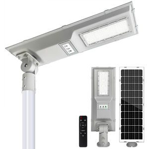 Farola Solar LED Comercial Todo en Uno de 300W/400W/500W con Sensor, Batería y Carcasa de ABS, Nueva Tecnología 2025 - Product Image 1