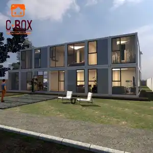 Prefabricated Economic Environmental Friendly Mobile Container House for Construction Site Office