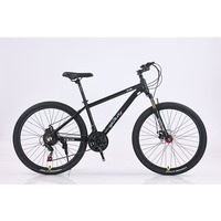 Vélo de montagne en alliage d'aluminium ultra-léger pour adulte, suspension avant, 21 vitesses, tout-terrain, amortisseur, 26 pouces - Vente en gros usine
