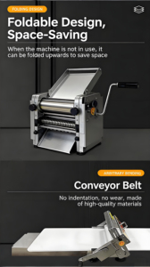 Meilleurs <span class=keywords><strong>prix</strong></span> : Laminoir à pâte automatique, machine à pâte feuilletée, machine à former des pains à viande et des pains blancs, machine semi-automatique à pâte feuilletée - Product Image 4