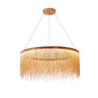 Lustre Led suspendu en acier inoxydable, luxueux, en argent et or Rose, luminaire de plafond, lustre, Alibaba