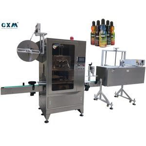 Machine d'étiquetage automatique de manchons rétractables pour bouteilles, équipement d'étiquetage de manchons en PVC pour l'industrie des boissons, alimentaire et chimique - Product Image 1