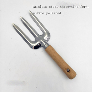 Ensemble d'outils de <span class=keywords><strong>jardinage</strong></span> pour femmes durable de 4 pièces comprenant une houe, une bêche, un râteau, des outils de terrassement à main, boîte en carton OEM personnalisable - Product Image 2