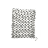Limpiador de hierro fundido de acero inoxidable de grado alimenticio 4 ''5'' 6 ''7'' 8 ''9''