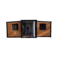 Contenedor de remolque de viaje móvil expandible casa remolque pequeña casa en remolque con ruedas debajo de la casa rodante