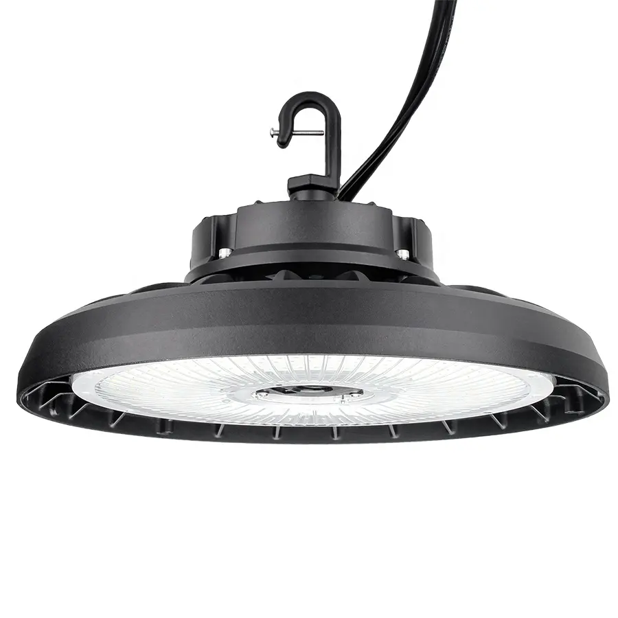 Liste de DLC UFO Led Haute Baie Lumière Avec 60 90 120 Degrés réflecteur 130LM/W 100W 150W 200W 240W