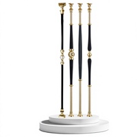 Homdeco – Poteaux de balustrade d'escalier en aluminium, balustres pour usage domestique, rampes intérieures sur mesure, maison moderne de luxe, résistant à la corrosion