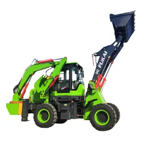 Mini Nhỏ Nhỏ Gọn Máy Kéo Backhoe Loader Wz30-25 Giá Danh Sách Sản Xuất Tại Trung Quốc