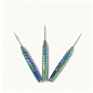 Vente en gros Strue ZF01 Jeux <span class=keywords><strong>de</strong></span> plein air 22g 24g 2BA Corps <span class=keywords><strong>de</strong></span> fléchettes en laiton à <span class=keywords><strong>pointe</strong></span> en <span class=keywords><strong>acier</strong></span> Cuivre pur pour pointes métalliques - Product Image 4