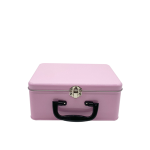 Tùy Chỉnh In Ấn Xách Tay <span class=keywords><strong>Tin</strong></span> Hộp Ăn Trưa Bộ Mỹ Phẩm Lưu Trữ Hộp Thiếc Với Xử Lý Và Khóa Cho Trẻ Em - Product Image 4